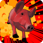 Crazy Pig Simulator (Мод, Много золота)