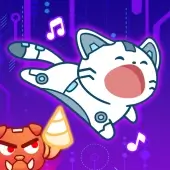 Cat Dash: Cute Cat Music Game (Мод Меню)