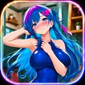 Waifu Harem Anime Girlfriend (Мод, Бесплатные покупки)