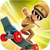 Little Singham Super Skater (Мод, Много денег)