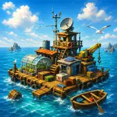Raft Survival: Heaven Afloat (Мод Меню)