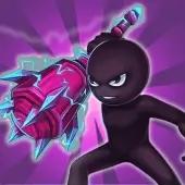 Stickman War - Battle Game (Мод, Много бриллиантов)
