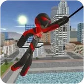 Stick Rope Hero: Original (Мод, Unlocked)