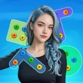 Shiny Screw Garden: Glow Match (Мод, Много бустеров)